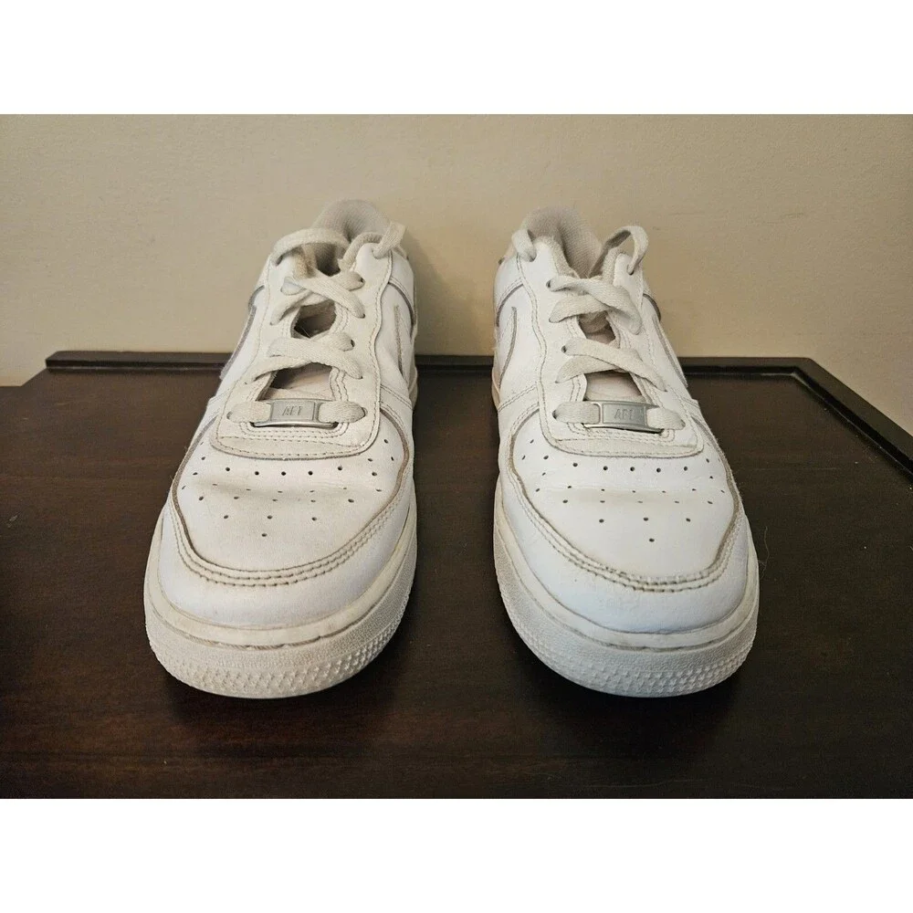 Nike Air Force 1 Size 7Y Triple White DH2920-111 Low Af1 Gs